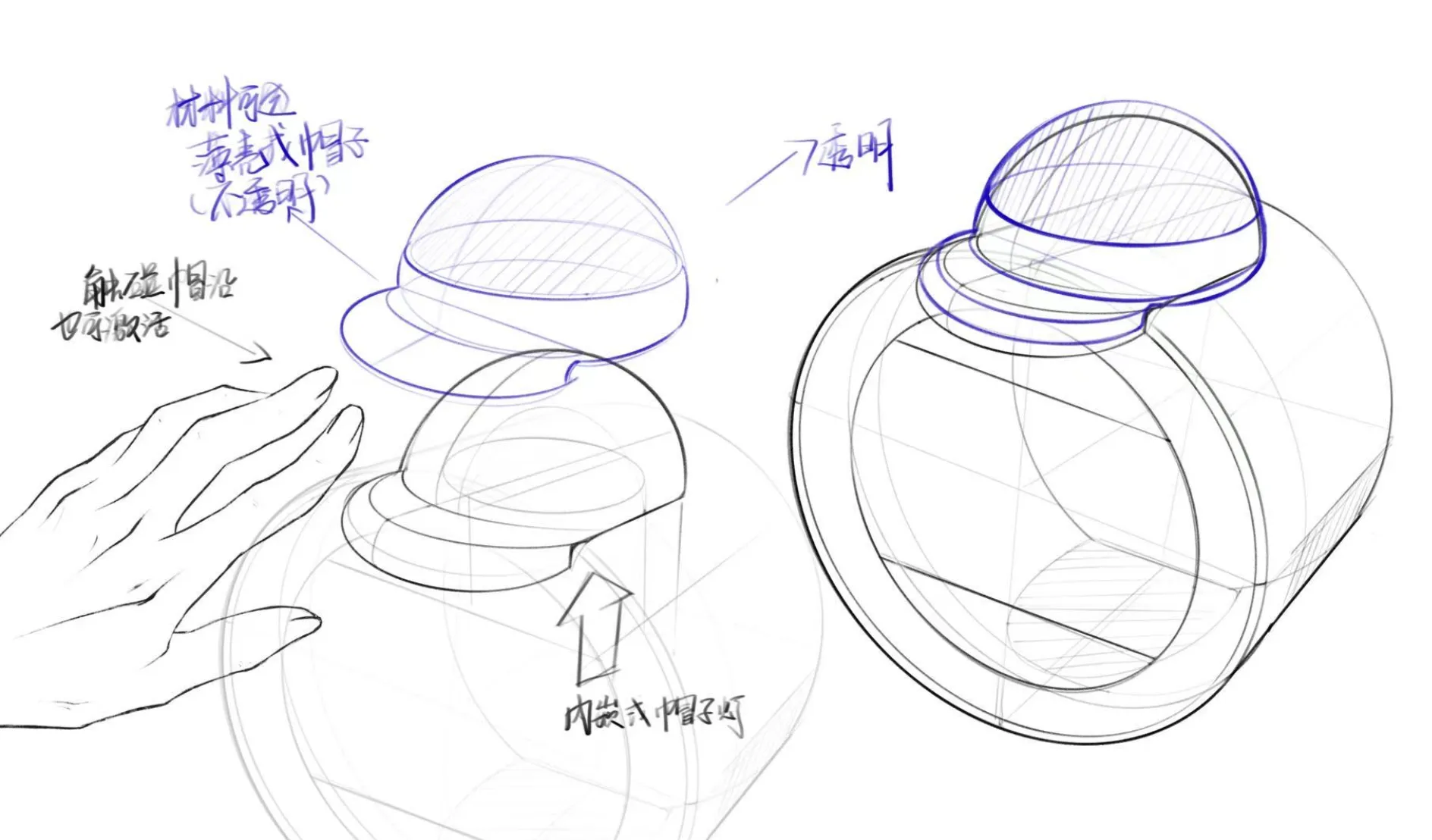 Hat Lamp Concept
